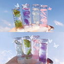 Oil Petal Fruit Lip Gloss Jelly Moisturizing Lips Reducing Lip Lines Lip Oil