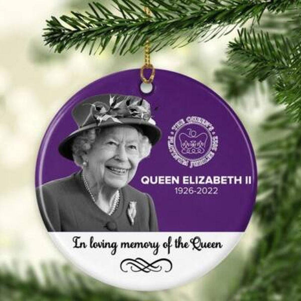 Königin Elizabeth II. Acryl-Ornament, Platin-Jubiläums-Gedenkfeier, Denkmal.
