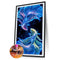 Diamond Painting 5D DIY Blue Fish Full Round Drill Rhinestone Mosaic Picture Kit