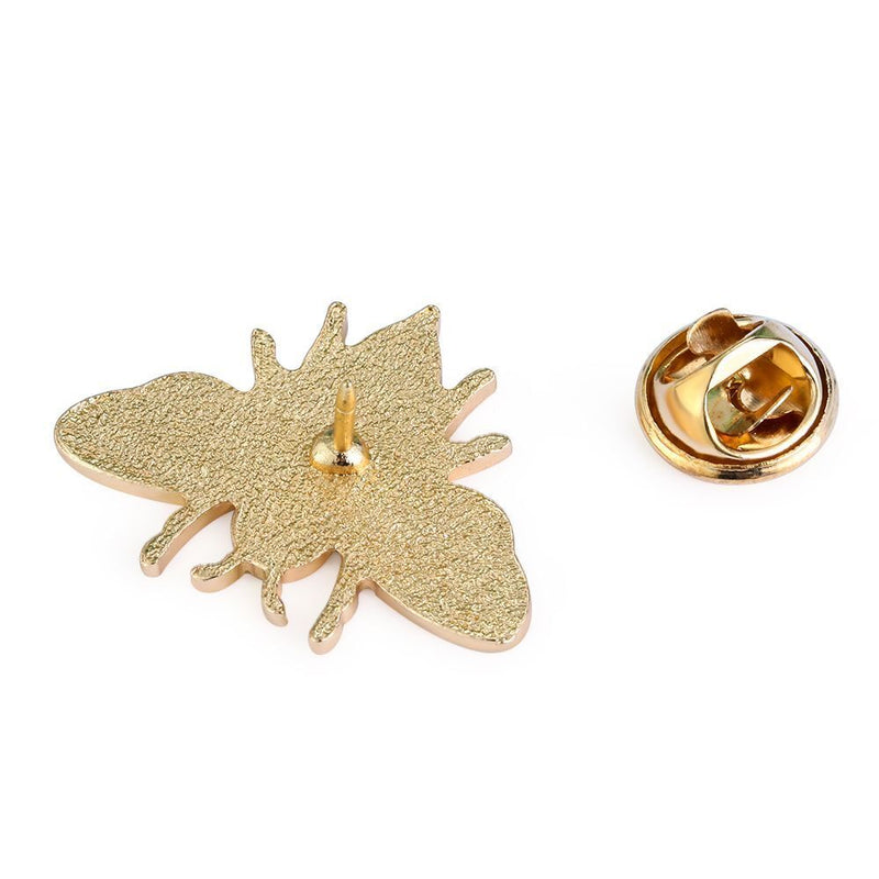 Women Men Lapel Pin Brooch Fashion Cute Enamel Pins Honey Animal Badge Bee