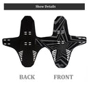 Bicycle Front Rear Tire Wheel Fenders Plastic Reflective MTB Mountain Bike Wings