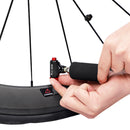 WEST BIKING CO2 Bike Pump Head for MTB Mountain Road Bike Presta Schrader V