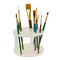 Art Supplies Multi Bin Paint Brush Pen Holder Round J4G8 PlasticL Drawing A9U5
