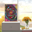 5D DIY Diamond Painting Spiral Full Round Drill Handmade Mosaic Art Picture