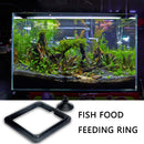 Aquarium Feeding Ring Fish Tank Station Floating Food Tray Feeder Square Circle