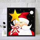 5D DIY Full Drill Diamond Painting Santa Claus Cross Stitch for Xmas Decorations