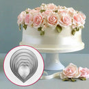 Cake Decor Fondant Sugarcraft Cutters Tools 6pcs/set Mould Rose Mold HOT K4V9