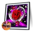 Home Decor Art 5D Diamond Painting Love roseResin Wall Picture Newly