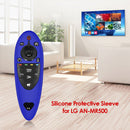 Silicone TV Remote Controller Cover Protective Case for LG AN-MR500 (Blue)