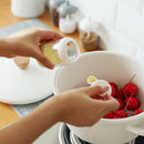 Plastic Seasoning Bottle Spice Salt Pepper Condiment Jar Kitchen Gadgets w/Spoon