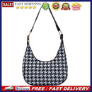 Women Simple PU Leather Leopard Print Shoulder Bag Lady Casual Small Handbag