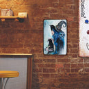 Witch Retro Metal Plate Tin Sign Poster Plate Wall Art for Bar Home Accessories