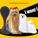 Pet Grooming Brush Short & Long Hair Dog Cat Puppy Tool Fur Shedding L2H4