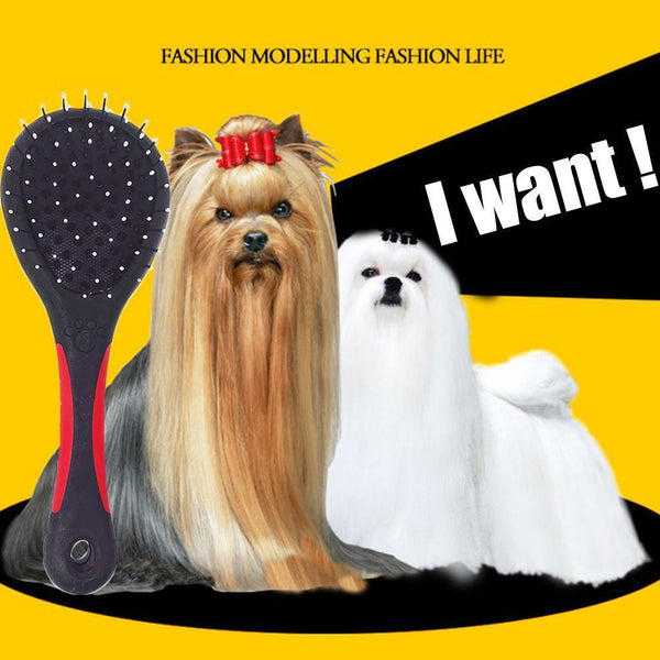 Pet Grooming Brush Short & Long Hair Dog Cat Puppy Tool Fur Shedding L2H4