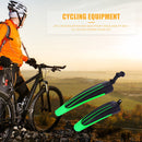 2pcs Cycling Bicycle Splash Fender Guard Set Mountain Bike Rear Front Mudguar