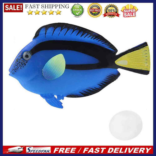 Silicone Artificial Tropical Fish Simulation Landscape Aquarium Ornament Decor