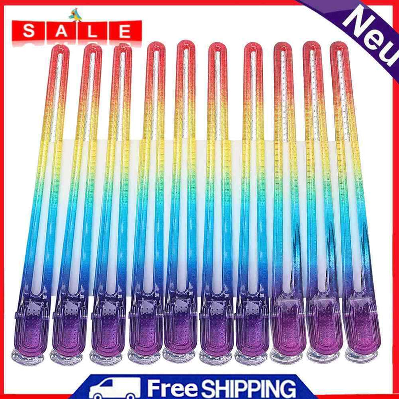 10pcs Holding Hair Styling Clip Flat Duck Mouth Hair Clips Sectioning Hair Pins