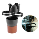 4in1 Multifunction Auto Car Seat Cup Holder Adjustable Water Bottle Drink Coffee