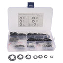 280pcs Internal Star Lock Washers Assortment Kit 7 Sizes Push on Locking Washers