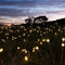 #A Solar Fairy Lawn Lamp IP65 Waterproof Decorative Garden Light Firefly Lantern