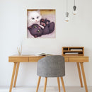 5D Diamond Painting Cute Cats Full Round Mosaic Canvas Picture DIY Home Decor