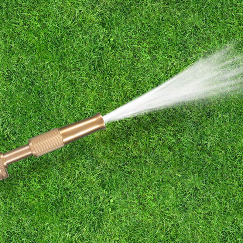 Garden Brass Spray Gun, Hose Nozzle, Lawn Pressure Irrigation Sprinkler
