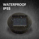 1Pcs Garden Solar Powered Replacement Round Solar battery X3P5 box M4I7 W9O5