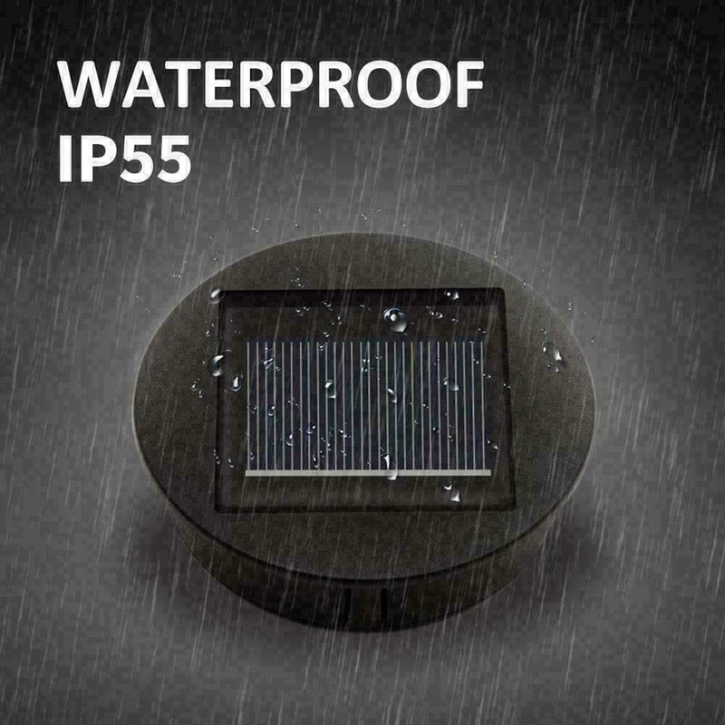 1Pcs Garden Solar Powered Replacement Round Solar battery X3P5 box M4I7 W9O5