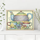Diamond Painting Teapot Full Round Drill Picture of Rhinestone DIY Drawing Kit