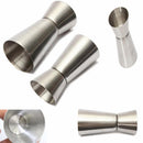 Steel Double Single Shot Measure Jigger Spirit Bar Cocktail 2022 U1O4