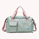Fashion Women Letters Patchwork Shoulder Crossbody Bag Sports Travel Handbags