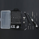 135 in 1 Multipurpose Magnetic Phillips Screwdriver Tweezers Set with Case Newly