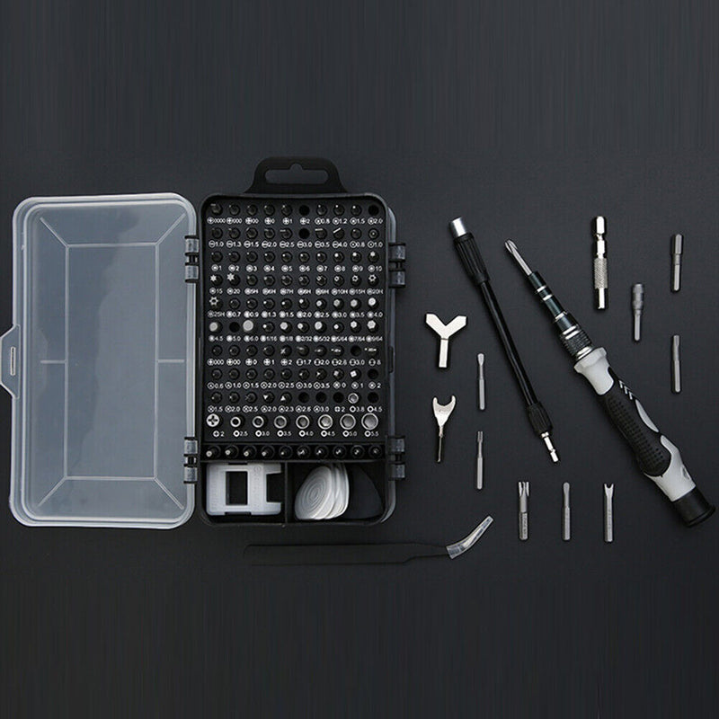 135 in 1 Multipurpose Magnetic Phillips Screwdriver Tweezers Set with Case Newly