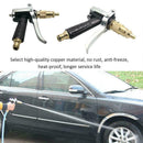 High Pressure Water Spray Gun Metal Brass Nozzle Car Lawn Garden Pipe Wash J8P8