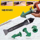 Squeegee Silicone Caulking Finisher Grout Scraper Sealant Nozzle Glue Remover
