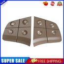 2pcs 8 Keys Car Steering Wheel Switch Button for Benz B-Class (Dark Yellow)