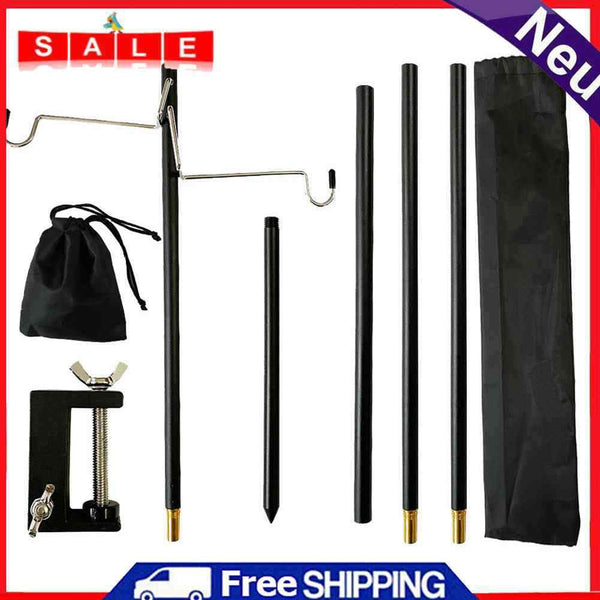 Lamp Holder Hook Camping Light Hanger Outdoor Aluminum Portable Fixing Stand