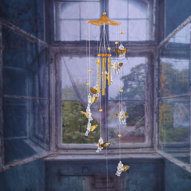 Angel Cupid Creative Bell Wind Chimes Home Yard Garden Hanging Decor Newly