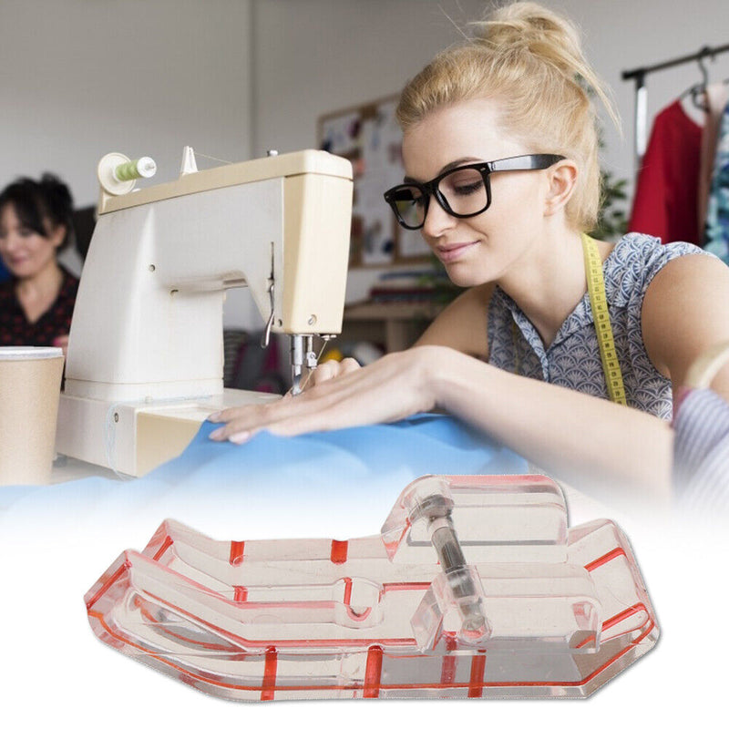 Sewing machines presser on quilting patchwork sewing foot with edge guide