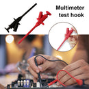 4mm Banana Jack Flexible Probe Electrical Hand Tools Spring Damage Test Hook Set