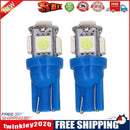 1 Pair T10 W5W 5SMD LED Bulb 5050 Car Auto Width Indicator Light (Ice Blue)