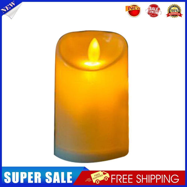 Flameless LED Candle Light Flickering Wedding Home Party Decor (7.5x12.5cm)