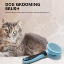 Cat Grooming Brush Self Cleaning Tangles Easily Removes Mats Slicker Brush Newly