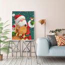 Santa Oil Paint By Numbers DIY Coloring Picture for Adults Children Gift Cartoon