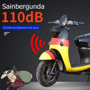 Remote Control Electric Scooter Alarm 110dB Moped Anti-theft Alarm Safe Sys