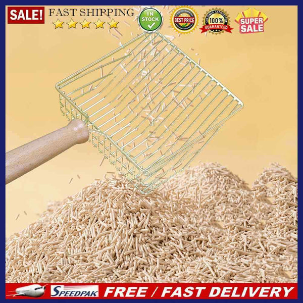 Multifunctional Cat Litter Shovel Metal Pet Scoop Sand Cleaning Products Toil