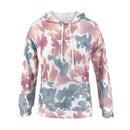 Spring Autumn Korean Version Loose Hoodies Women Casual Print Pocket Pullovers