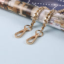 Metal Bag Chain Strap Handle Replacement for DIY Purse Shoulder Handbag 120