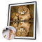 DIY Digital Picture Wildlife Frameless Oil Painting By Number Artwork Handicraft
