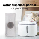 Pet Drinking Water Cup Dispenser Washing Mug Bottle Kit Cleaning Brush Sponge